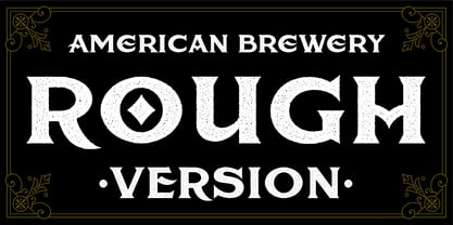 American Brewery Font Poster 3
