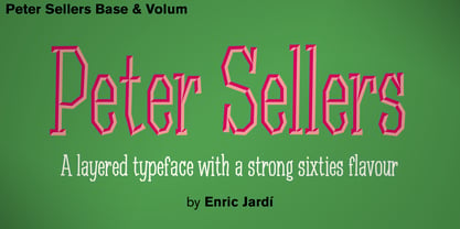 Peter Sellers Font Poster 1