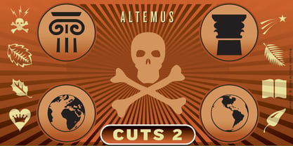 Altemus Cuts Font Poster 3