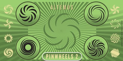 Altemus Pinwheels Fuente Póster 3