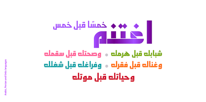 Abdo Salem Font Poster 5