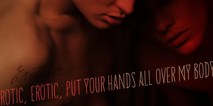 Only You Sexy Font Poster 6