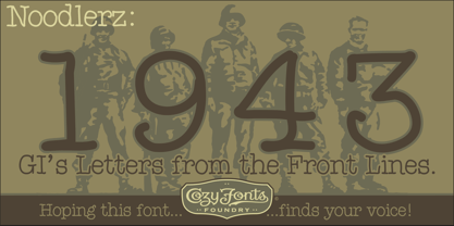 Noodlerz Font Poster 6