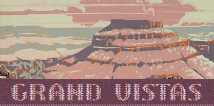 Sedona Font Poster 2