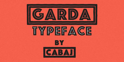 Garda Font Poster 1