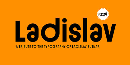 Ladislav Font Poster 1