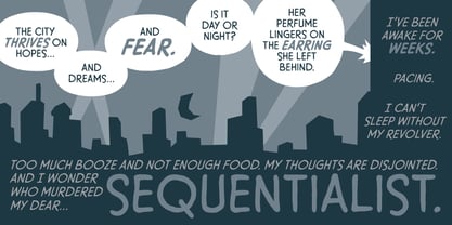 Sequentialist BB Font Poster 1