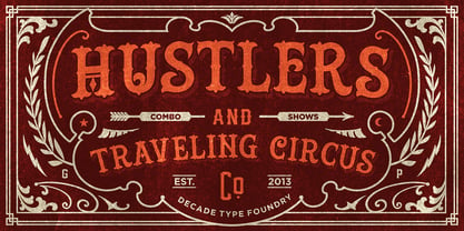 Hustlers Font Poster 1
