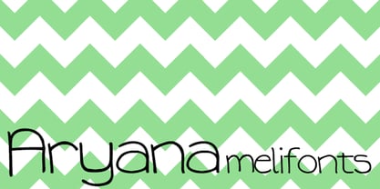 Aryana Font Poster 1