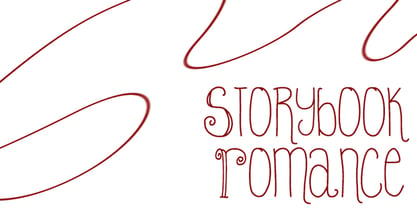 Storybook Romance Font Poster 2