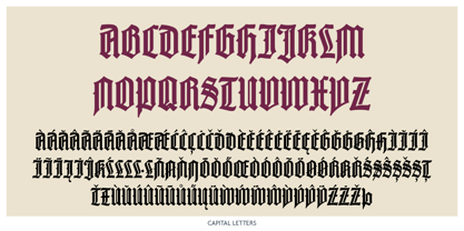 Liturgisch Font Poster 2