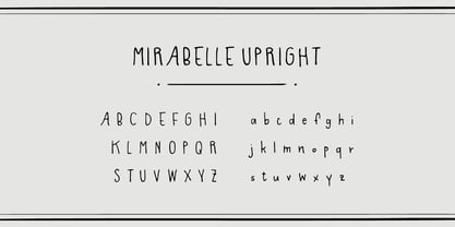 Mirabelle Font Poster 4