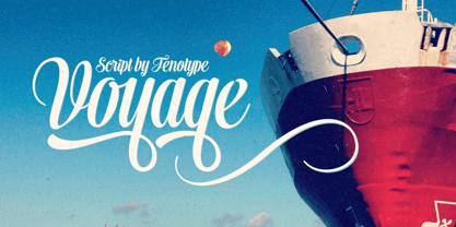 Voyage Font Poster 1