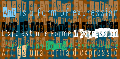 FineArt OT Font Poster 2