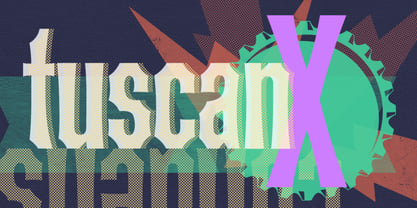MPI Tuscan Extra Condensed Fuente Póster 2