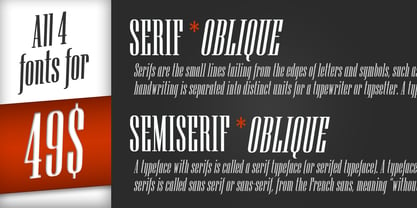 Manygo Semi Serif Font Poster 3