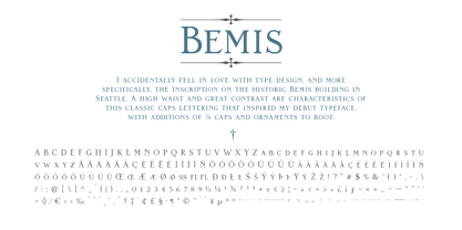 Bemis Font Poster 2