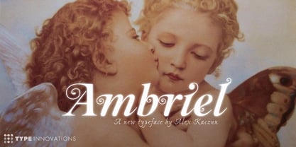 Ambriel Font Poster 4