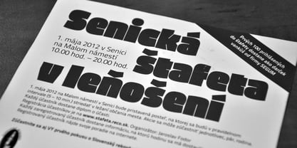 Densit Font Poster 7