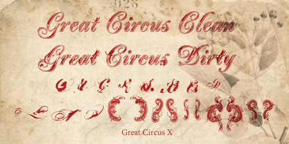 Great Circus Font Poster 4