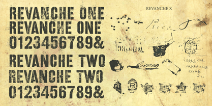 Revanche Font Poster 5