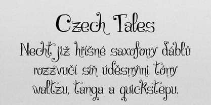 Czech Tales Font Poster 1