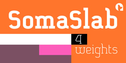 SomaSlab Font Poster 7
