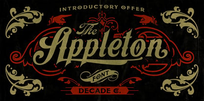 Appleton Font Poster 1