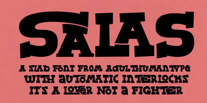 Salas Font Poster 1