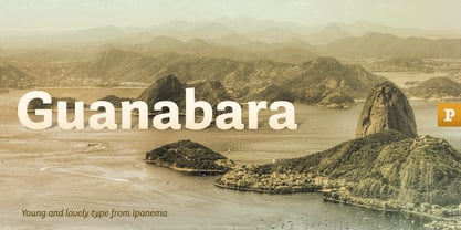 Guanabara Sans Police Affiche 1