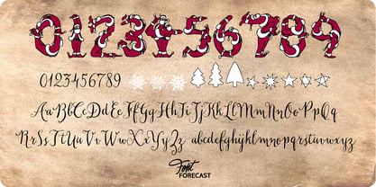 Santa's Pen Font Poster 6