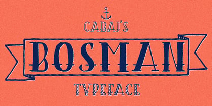 Bosman Font Poster 1