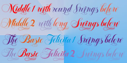 Felicita Font Poster 6