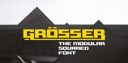 Grosser Font Poster 1