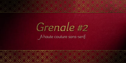 Grenale #2 Font Poster 1