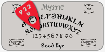 P22 Mystic Font Police Poster 6