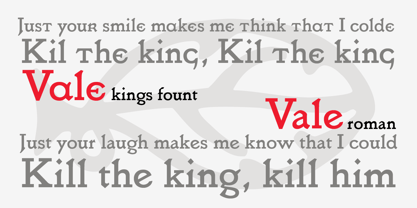 P22 Vale Font Poster 1