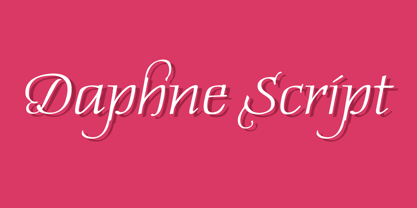 Daphne Script Fuente Póster 1