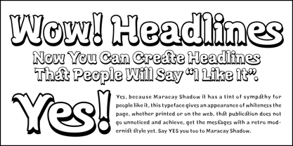 Maracay Font Poster 33