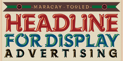 Maracay Font Poster 30