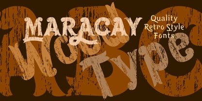 Maracay Font Poster 18
