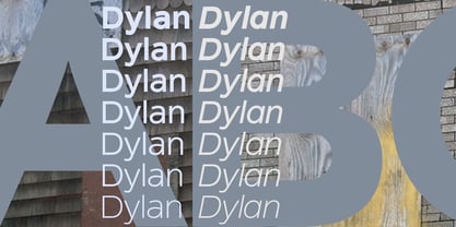 Dylan Font Poster 5