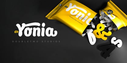 XXII Yonia Font Poster 10