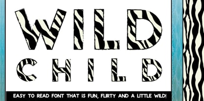 Wild Child Font Poster 1
