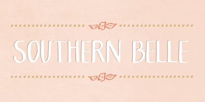 Southern Belle Font Poster 1