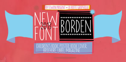 Borden Font Poster 2