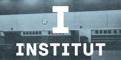 Institut Font Poster 1