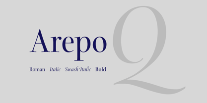 Arepo Font Poster 1
