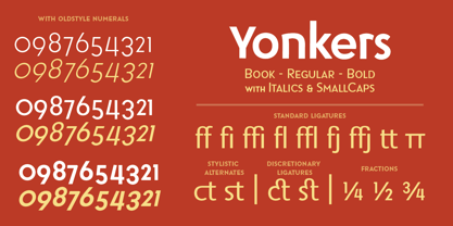 Yonkers Font Poster 9