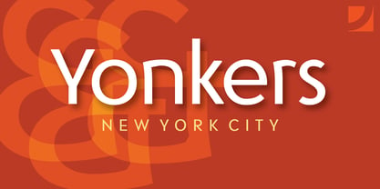 Yonkers Font Poster 1